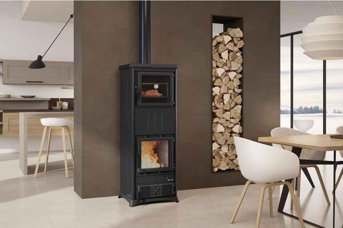 Kaminofen Nova Forno Steel von La Nordica